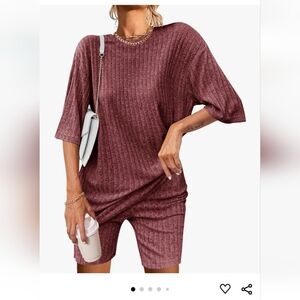Ekouaer PJs/2 Piece Lounge Sets, XXL
